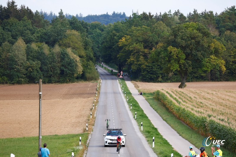 \European Championships Munich 2022 - 2022 UEC Road Elite European Championships - Men's ITT - 17/08/2022 - Rainer Kepplinger (AUT) - photo Luca Bettini/UEC/SprintCyclingAgency?2022